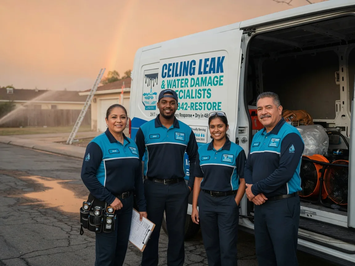 Ceiling Leak Cleanup company in King George, VA